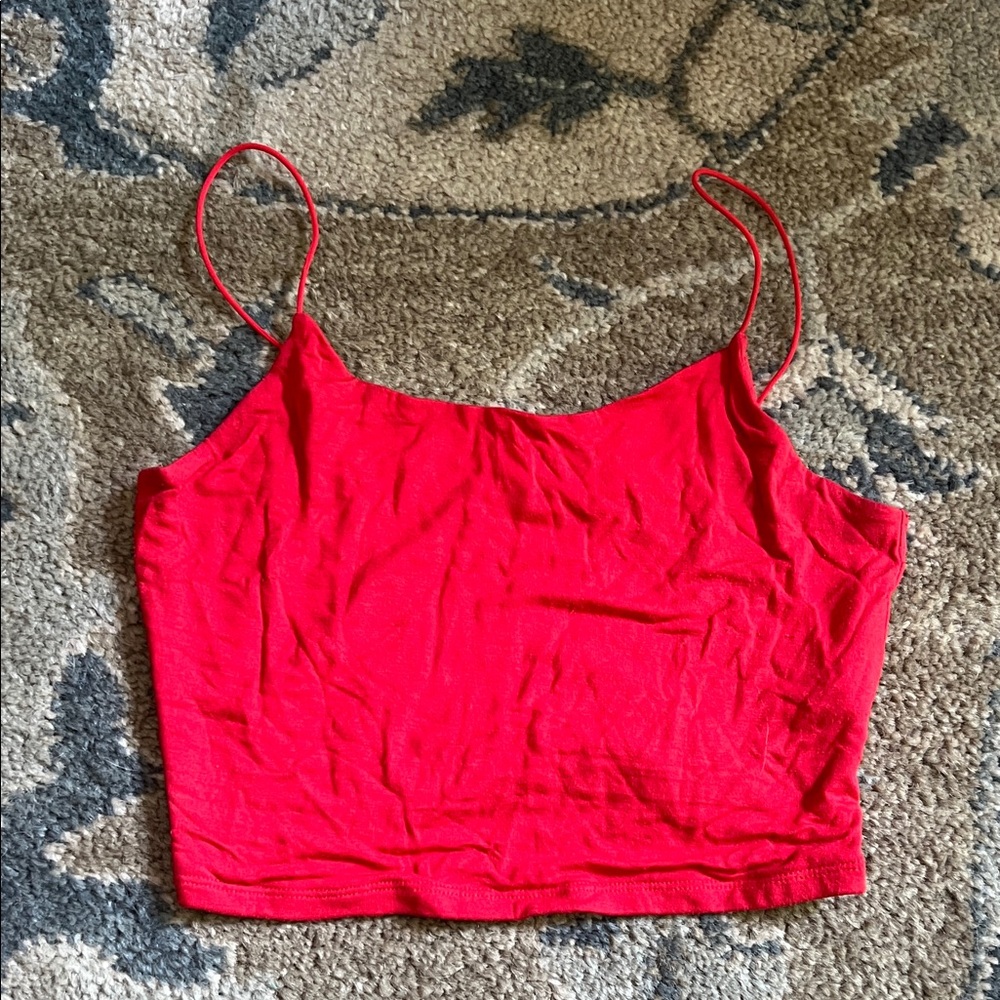 Garage Red Camisole Top